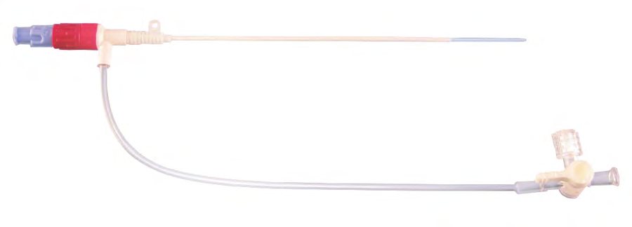 Introducers and arterial needles